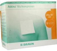 Compresses de gaze Askina 10x20 cm non stériles 12 plis 100 pces