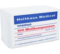 Compresses de gaze Ypsipad 10x10 cm non stériles 8 compartiments 100 pcs