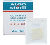 Compresses hémostatiques cicatrisantes Algostéril - 5 x 5 cm