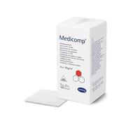Compresses non-tissées 5x5cm - 40 g - Medicomp - Sachet de 100 pièces