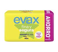 Compresses Normales sans Ailes Evax Segura 40 Unités