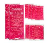 Compresses thermiques gel packs réfrigérants 3 tailles rose compresses de gel