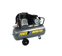 Compresseur 100 L 3HP MECAFER Bicylindre courroie 10 bars Semi Pro PowerMonster