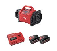 Compresseur 12V/18V CI 11 18.0 + 2 batteries 5 Ah + 1 chargeur CA 12/18 230/CEE FLEX