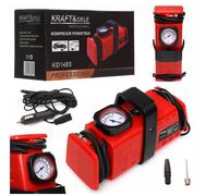 Compresseur 12V 230V Pompe À Air Pour Voiture Mini Portable 7BAR 20L/MIN