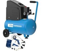 Compresseur 220/8/24 - 13 pièces - sans huile Güde G50128
