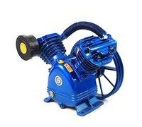 Compresseur 4 kW Compresseur 5,5 HP 2 cylindres 21 CFM Tête de pompe 850 tr/min 8 bar Compresseur d'air comprimé pour industrie légère Textile