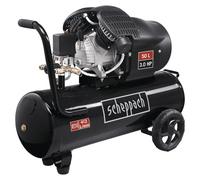 Compresseur 50L SCHEPPACH HC53DC Black Edition - bicylindres 2200W