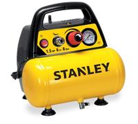 Stanley Compresseur mini électrique portable DN200/8/6 – 1,5 HP – 6 L – sans huile