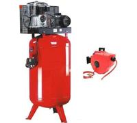 Compresseur 700/11/270 BK14 vertical 5,5 CV industriel + enrouleur de tuyau 30m