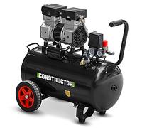Compresseur 750W - 50L silencieux - 8 bars - Constructor