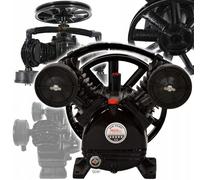 Compresseur À Air Agrégat 2 Cylindres 8 BAR 120L/min 1500W Compresseur À Huile