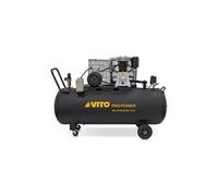 Compresseur à air Courroie triphasé 300L 10 Bar 4000W 5.5CV 500L/min VITO
