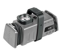 Compresseur à air - HP Autozubehör - 12V / 230V - Pression jusqu'à 7 bars - 3 adaptateurs - 2,1 kg