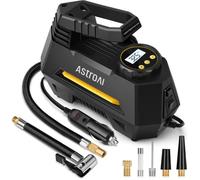 Compresseur à air portatif - ASTROAI - 12V DC - Lampe LED - Écran LCD - Arrêt automatique