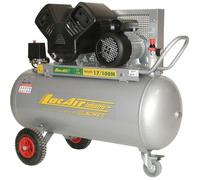 Compresseur à courroie 3000W monophasé TwinAir 17/100 M bicylindre en V monophasé - LACME - 462600