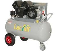 Compresseur à courroie 3000W monophasé TwinAir 17/100 M bicylindre en V monophasé - LACME - 462600