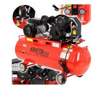 Compresseur À Huile 100 L 3,8 KM 480 L/min 8 Bar 230 V 2-Cylindres Horizontal