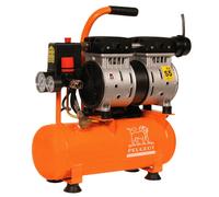 Compresseur à piston 0,55 KW - 6 Litres - 6,2 m3/h - 230V -Silencieux 55Db - PEUGEOT PROFESSIONNELS - PCAP6SH6