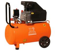 Compresseur à piston 1,82 KW -50 Litres -13 m3/h - 230V - Monocylindre - PEUGEOT - PCAP5VM13