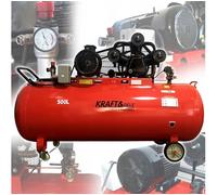 Compresseur à piston 500 L lubrification par huile 3 Cylindres 10,8kW