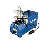 VEVOR Compresseur Haute Pression 300BAR 30MPA 4500PSI, Compresseur Air PCP 1800W Compresseur Arrêt Automatique Refroidissement par Eau 40-50 L/min 2800 tr/min Bouteille Plongée Réservoir Paintball