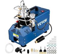 Compresseur Air PCP - VEVOR - Haute Pression Pompe à Air Électrique 1,8 kW 300 Bar