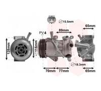 Compresseur Airco Pour Toyota Yaris De Sept 2011 À Aout 2014 Version 1.3 Vvti Production France