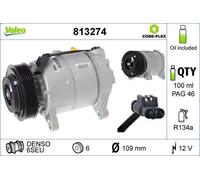 Compresseur, climatisatio pour VALEO 813274 pour BMW 5 (F10) 2 2010-2016