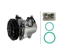 Compresseur Climatisation 12 V Ø 110 mm HELLA 8FK 366 202-131 pour SMART Fortwo
