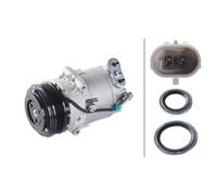 Compresseur Climatisation 12 V HELLA Thermo-Expertise Ø 110 mm 5 gorges
