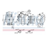 Compresseur Climatisation Climatisateur Compatible Pour BMW X5 E53