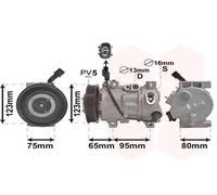 Compresseur Climatisation Climatisateur Compatible Pour Hyundai I20 GB