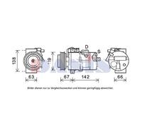 Compresseur Climatisation Climocompresseur Compatible Pour KIA SORENTO II XM