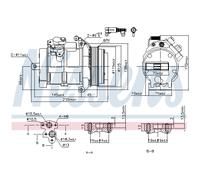 Compresseur Climatisation Compatible Pour Mercedes-Benz Sprinter 35-T Bus
