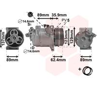VAN WEZEL 1800K433 Compresseur de climatisation