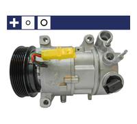 Compresseur Climatisation Poulie À Cannelures 119Mm MAHLE Pour PEUGEOT 407 (6D_)