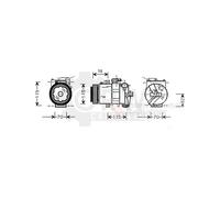 VAN WEZEL 0300K014 Compresseur de clim