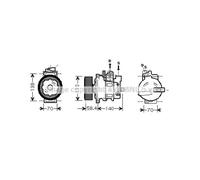 VAN WEZEL 3000K710 Compresseur de clim
