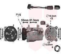 VAN WEZEL 0300K003 Compresseur de clim