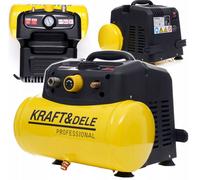 Compresseur Compact Sans Huile 6L 230V 8 Bar Silencieux Puissant Mobile