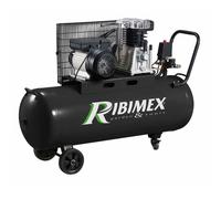 Compresseur d'air 3cv cuve 100 litres courroie bi-cylindres