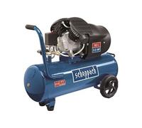 Compresseur d air horizontal a double cylindres Scheppach HC53DC 50L 2200 W 10 bars 3