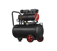 Compresseur d’air sans huile compresseur d’air portable 30L, 50 dB silencieux, réservoir acier, 116 PSI pour peinture, atelier, gonflage pneus, outils pneumatiques et garage maison