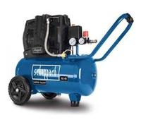 Compresseur d air silencieu horizontal a deu cylindres Scheppach HC25Si 24 L 1100W 8