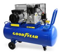 GOODYEAR - Compresseur d'air 100L à Courroie 3CV 2250W 10 bar Débit air 350L/min