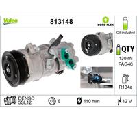 Compresseur D'Air 110mm Avec Pag-Kompressoröl VALEO pour BMW 1 (E87)