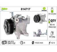 Compresseur de climatisation VALEO 814717