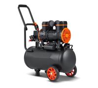 compresseur d'air 1450W - Compresseur silencieux - Sans huile - 24L - 70dB