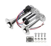 Compresseur d'air 150 dB pour klaxon pour véhicules 12 V compatible avec voiture, camion, SUV, camionnette, moto, bateau et bus